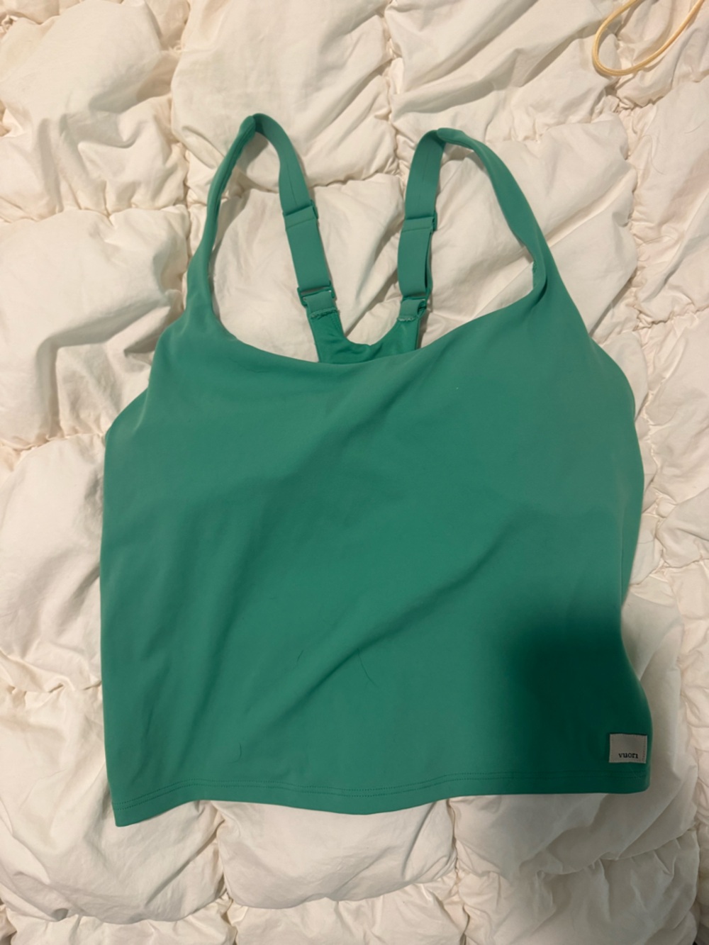 Vuori Green Racerback Tank Top